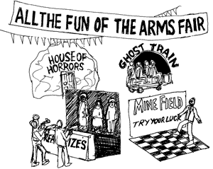 DSEi Arms Fair 2001