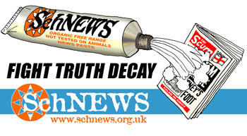 SchNEWS - Fight Truth Decay