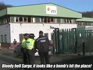 Bloody hell Sarge, it looks like a bomb's hit the place!