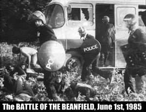 The Battle of the Beanfield, June 1st, 1985