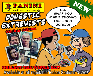 Domestic extremists collectors cards