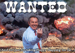 Wanted - Blair for war crimes