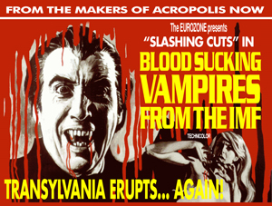 Blood sucking vampires from the IMF