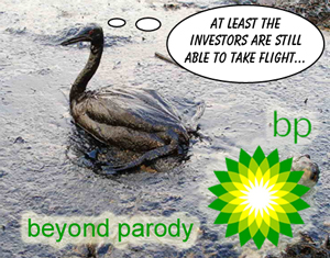 BP oil spill in gulf of Mexico