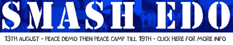 Smash EDO Peace Camp August 13th