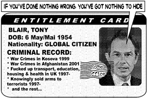 Blair's Entitlement Card