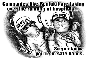 Rentokil to take over the running of hospitals