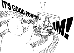 Television - It's good for you... yum