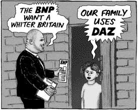 The BNP go door-knocking
