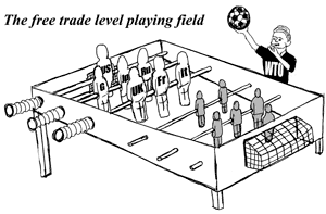 The free trade level playing field
