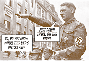Hitler points the way for the BNP