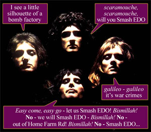 Bohemian Rhapsody Smash EDO stylee