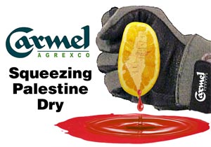 Carmel Agrexco - squeezing Palestine dry
