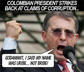 Colombian President Uribe