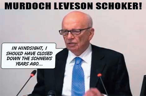 Rupert Murdoch Leveson Schocker