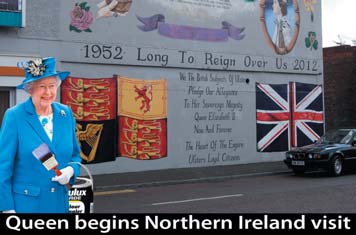 Queen begins Northern Ireland visit