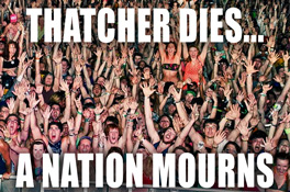 A nation mourns after Thatcher dies