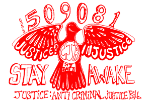 Justice sticker