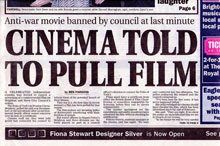 Cinema Told To Pull Film - The Argus, 18th March 2008