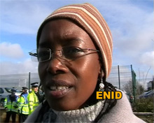 Enid, ex-detainee at Harmondsworth Detention Centre